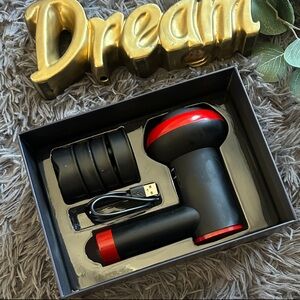 Reebok Black and Red Percussion Massager
